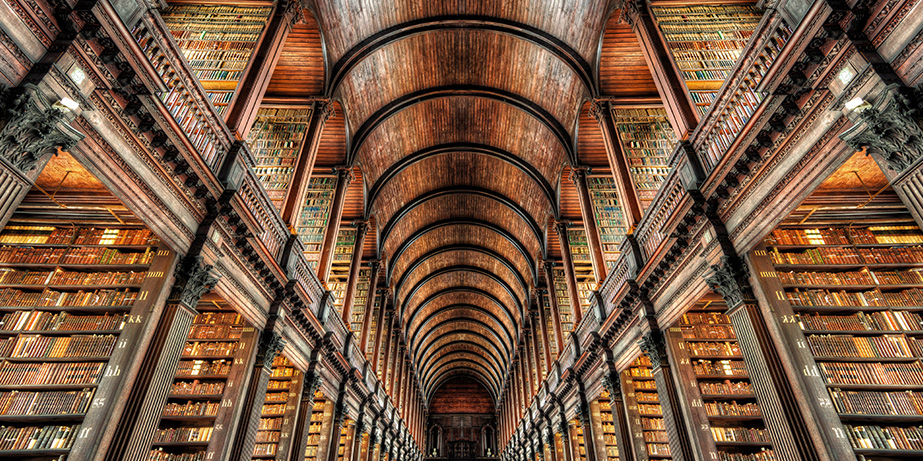 Trinity College library
